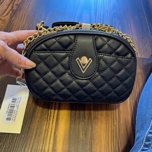 NWT Valentino Orlandi Quilted Crossbody Bag/Purse